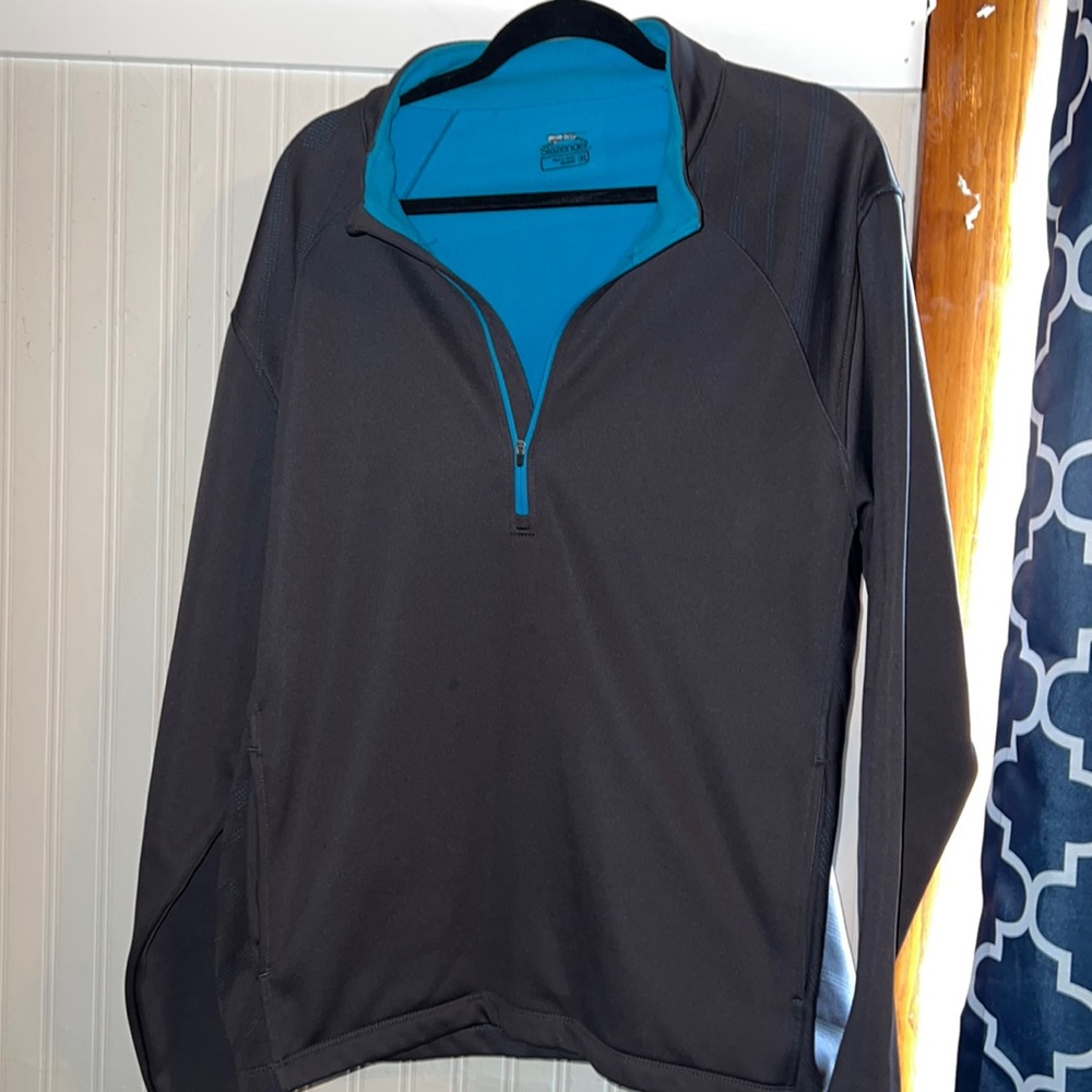 Mens Fleece Lined 3/4 Pullover